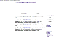 Desktop Screenshot of katalog.agroturystyka.foxnet.pl