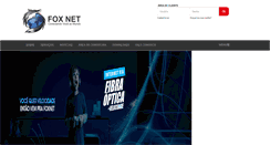 Desktop Screenshot of foxnet.net.br